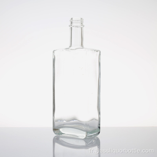 Bouteille de verre de gin de 750 ml personnalisé